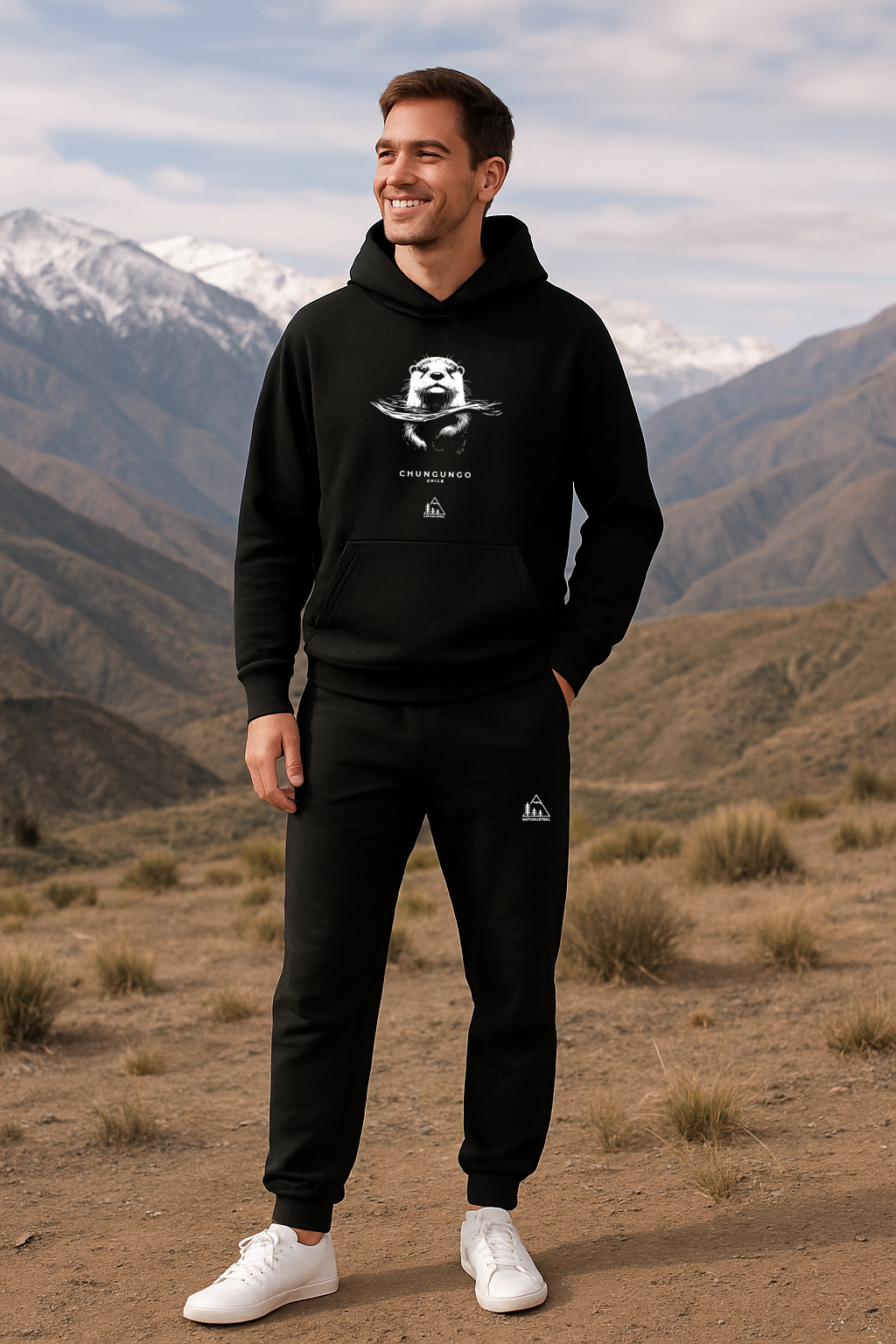 Pantalón de Buzo Negro