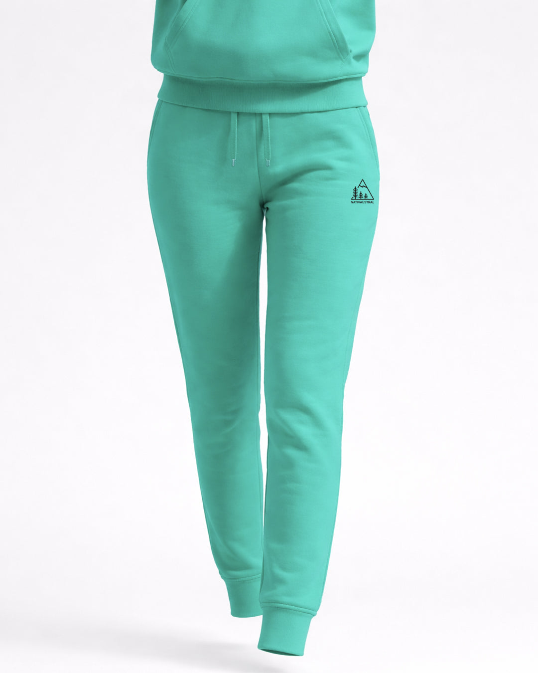 PANTALÓN BUZO NATIVAUSTRAL TURQUESA