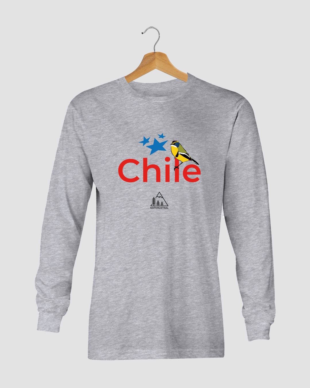 POLERA CHILE MANGA LARGA