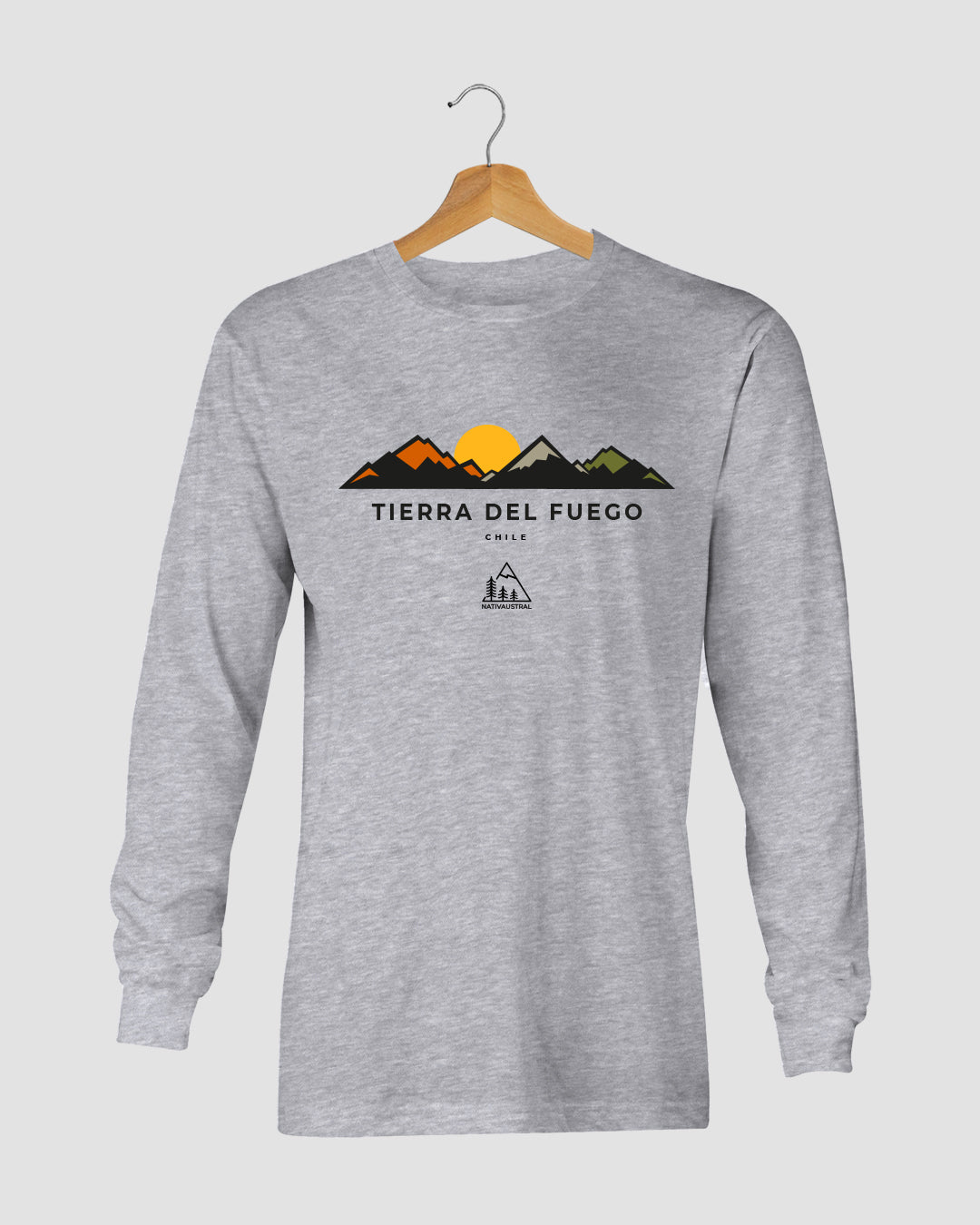 POLERA TIERRA DEL FUEGO MANGA LARGA