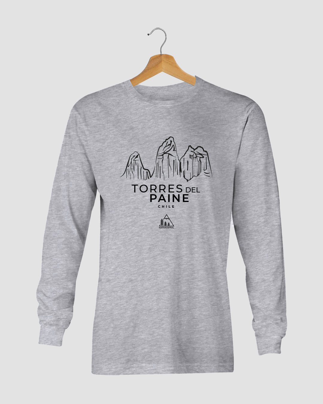POLERA TORRES DEL PAINE MANGA LARGA