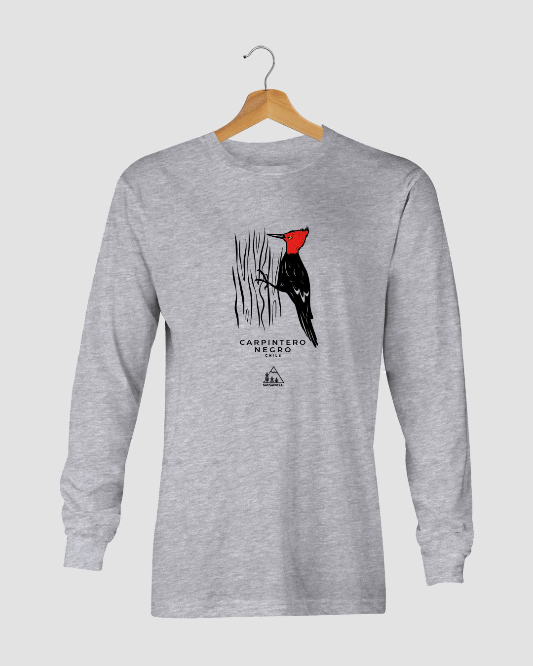 POLERA CARPINTERO NEGRO MANGA LARGA