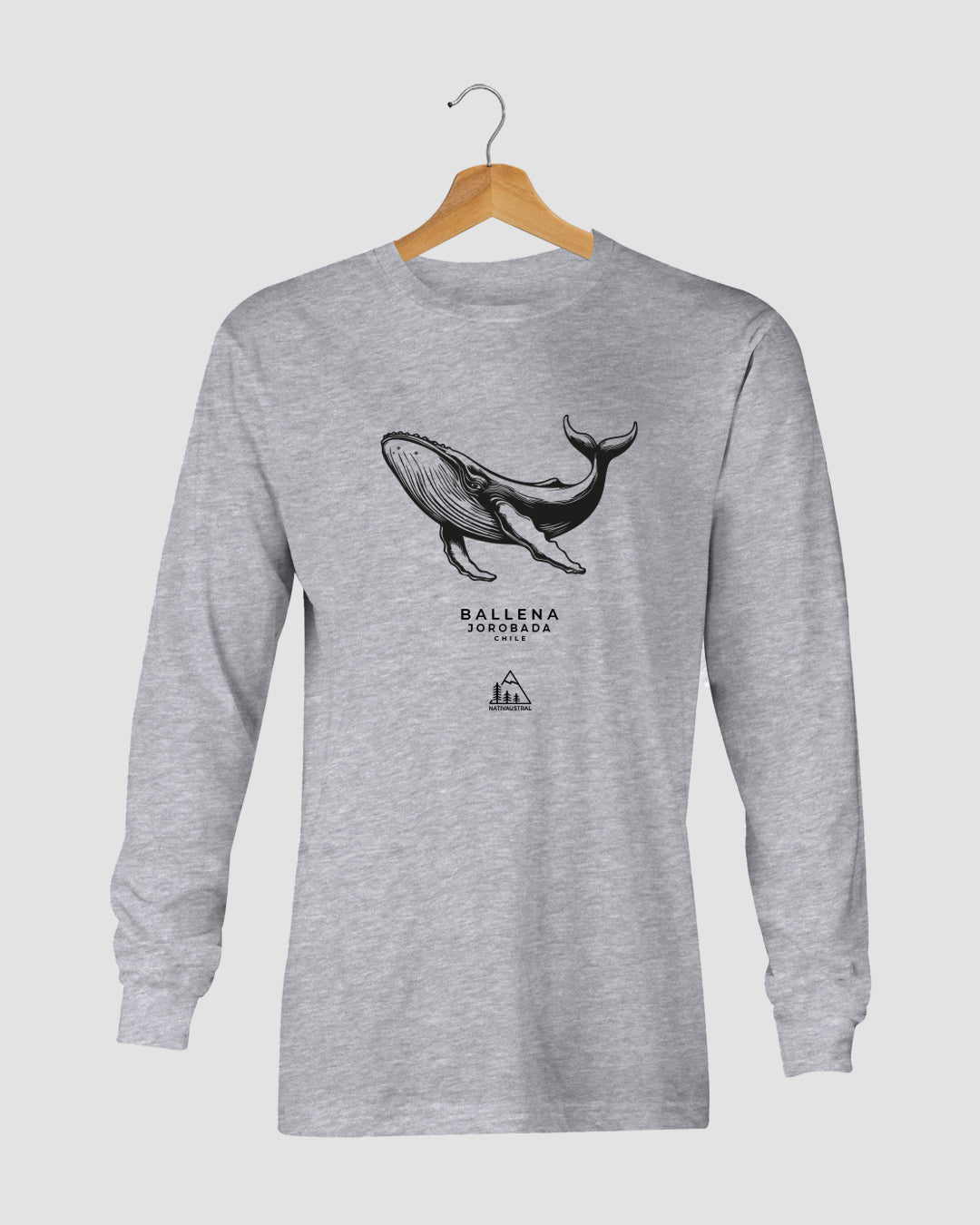 POLERA BALLENA JOROBADA MANGA LARGA