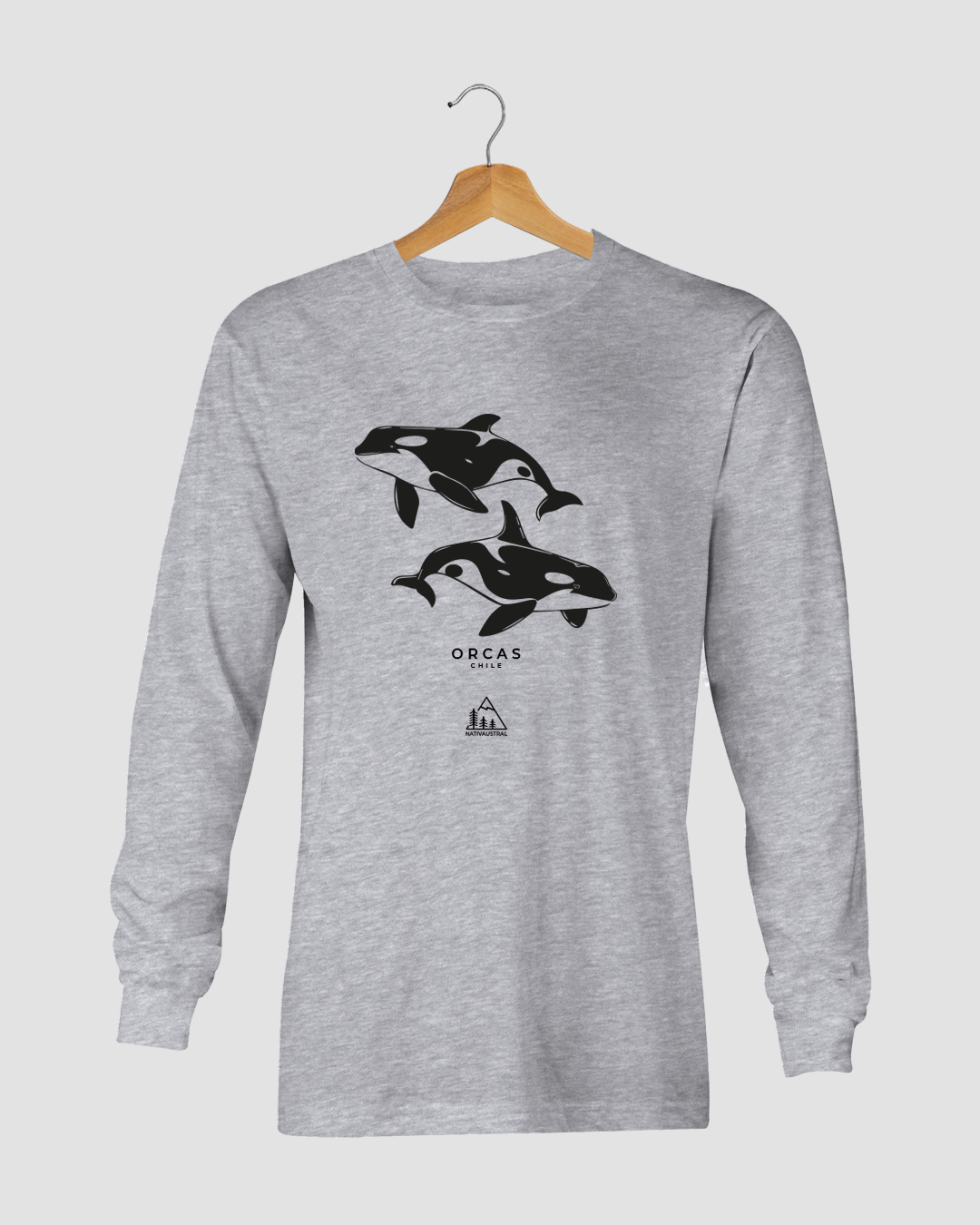 POLERA ORCAS MANGA LARGA