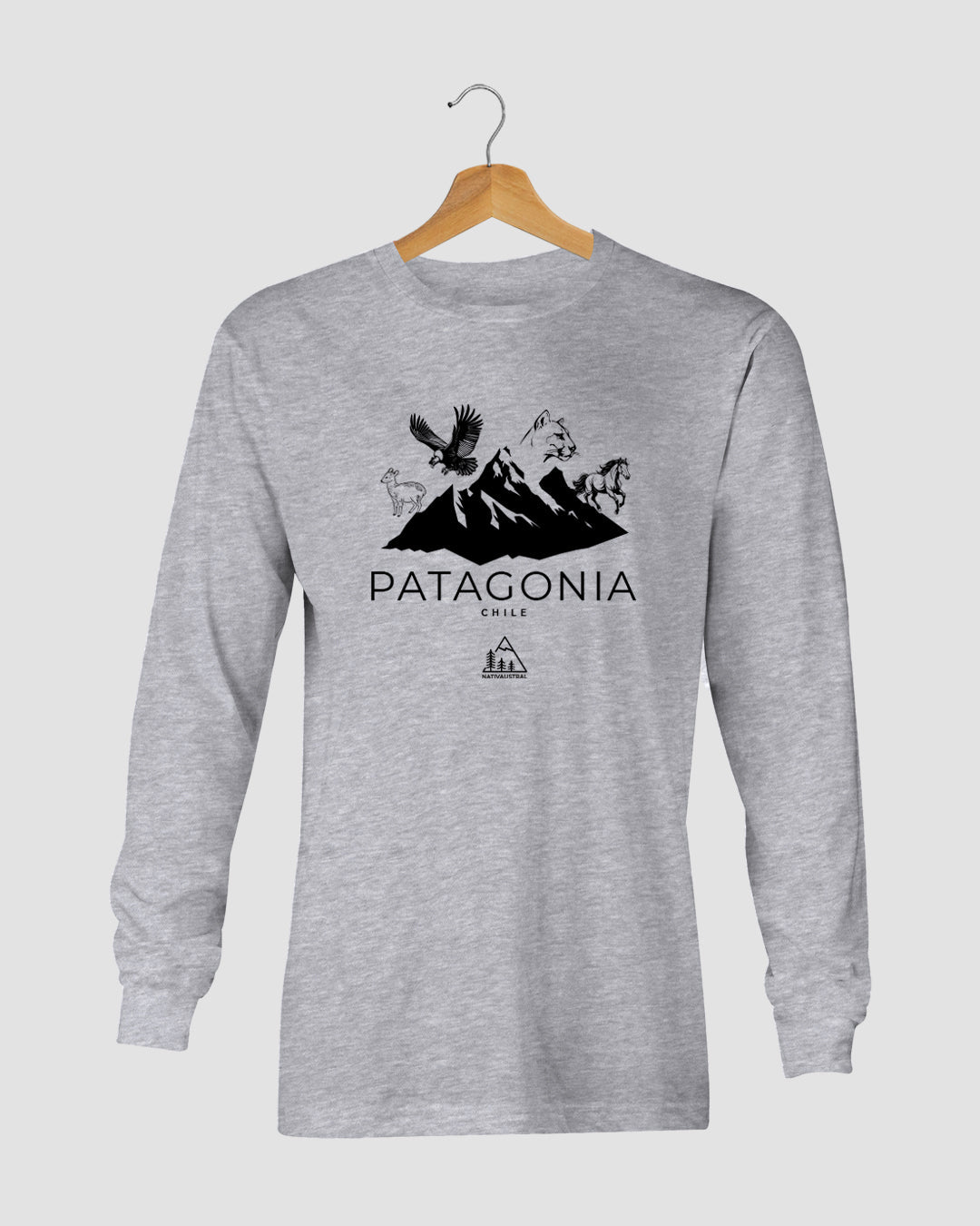 Poleras Manga Larga Fauna y Naturaleza Nativa Chile