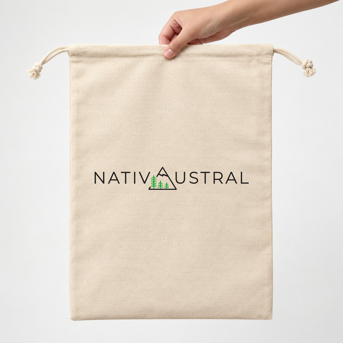 Saquito de algodón para regalo Nativaustral