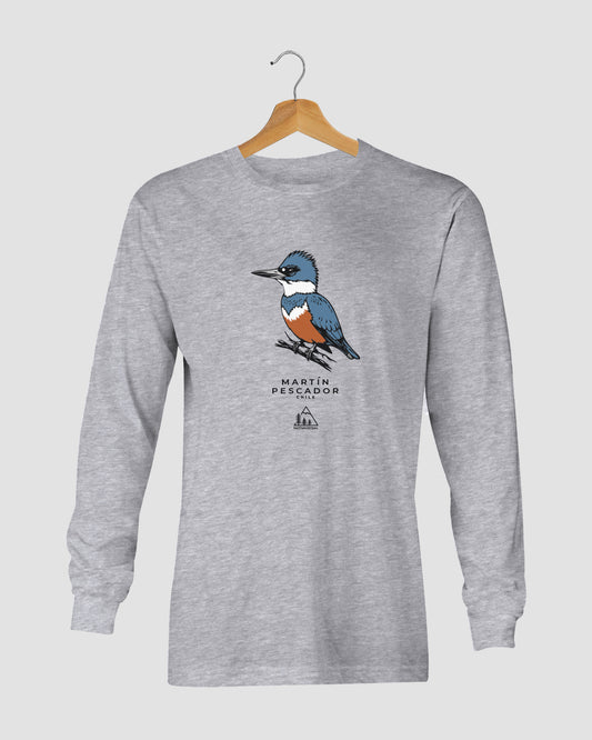 POLERA MARTÍN PESCADOR MANGA LARGA COLOR