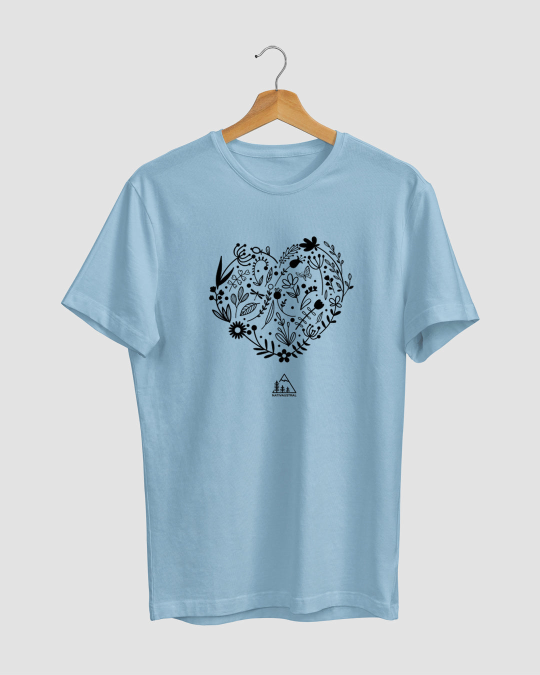 POLERA CORAZÓN DE LA NATURALEZA