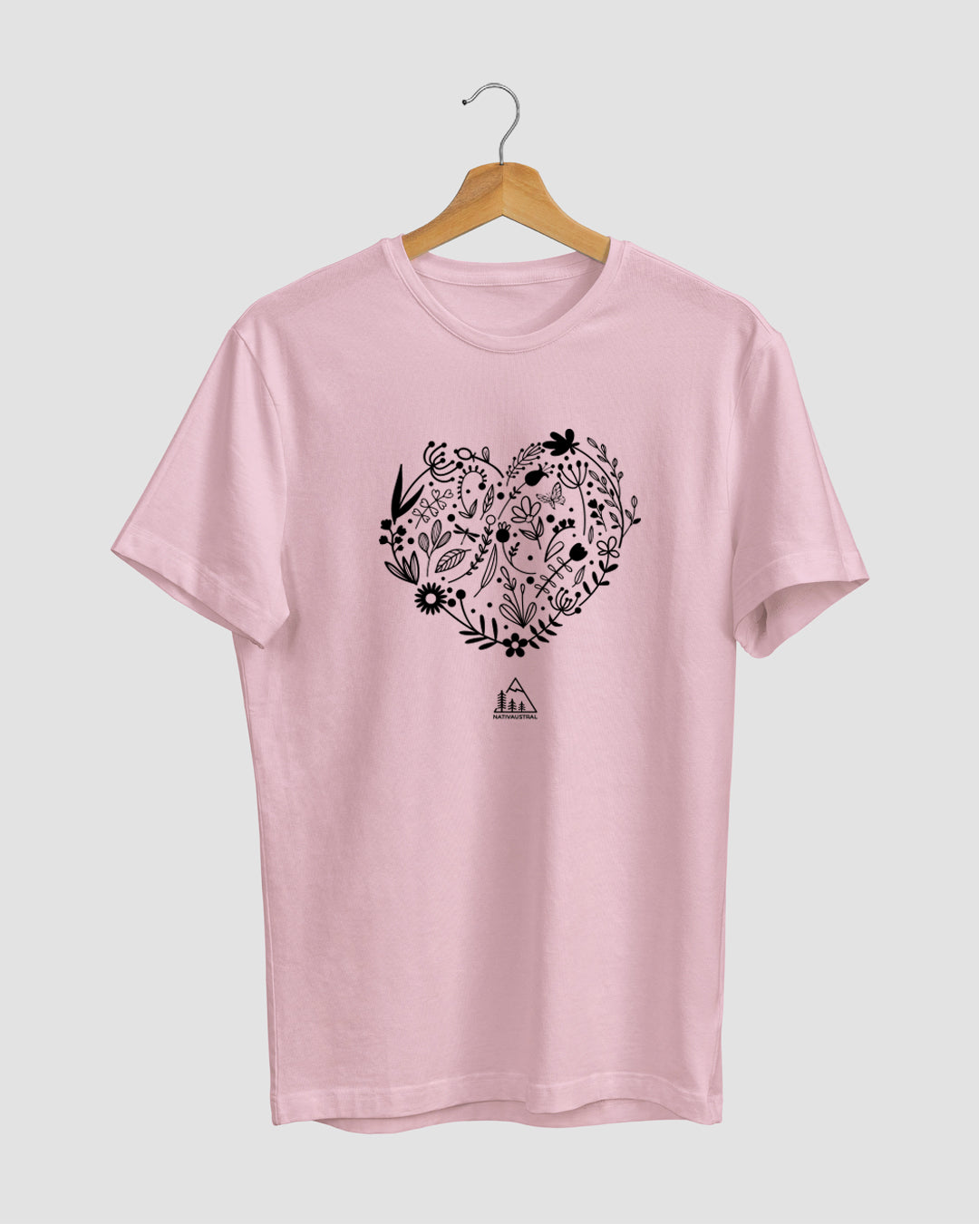 POLERA CORAZÓN DE LA NATURALEZA