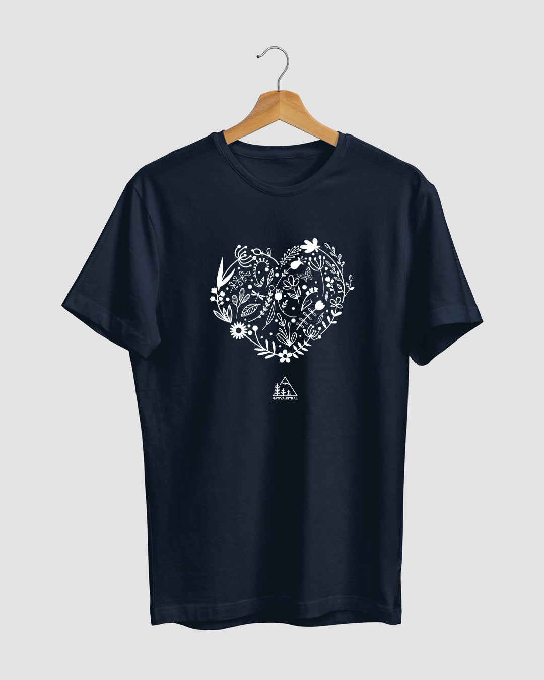 POLERA CORAZÓN DE LA NATURALEZA