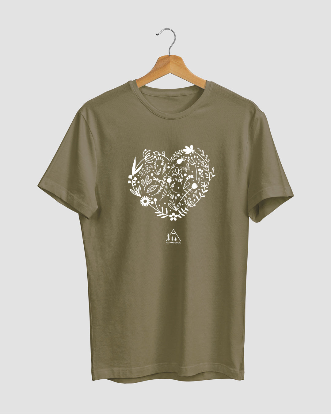POLERA CORAZÓN DE LA NATURALEZA