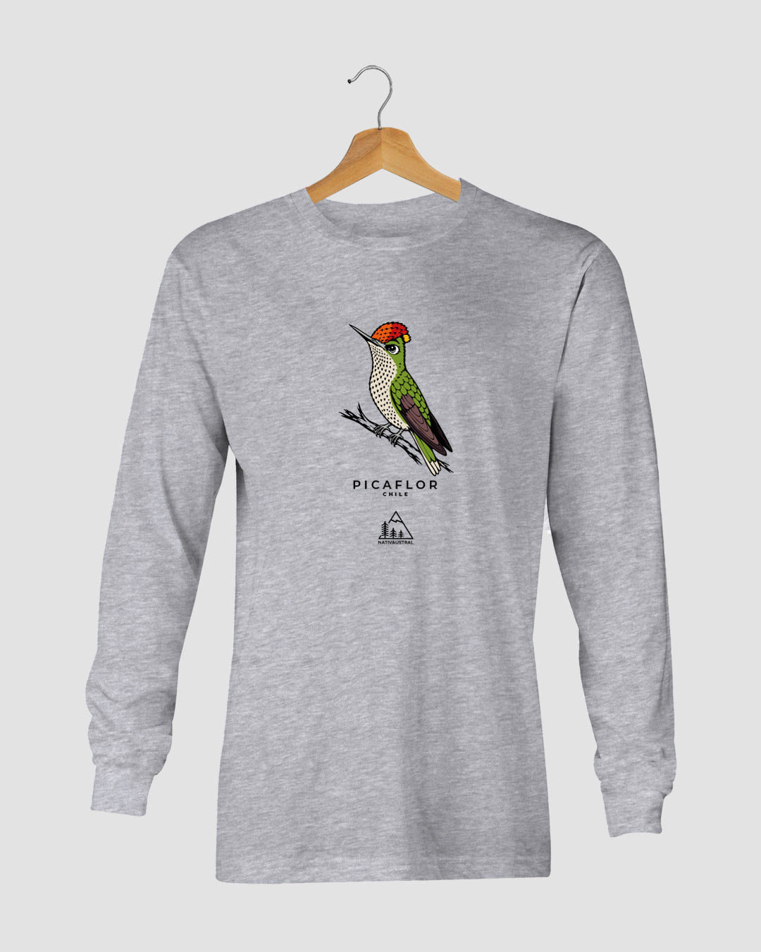 POLERA PICAFLOR MANGA LARGA