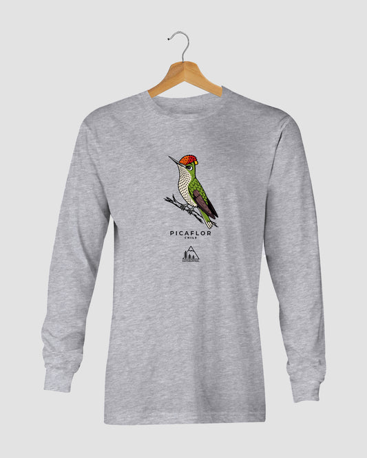 POLERA PICAFLOR MANGA LARGA