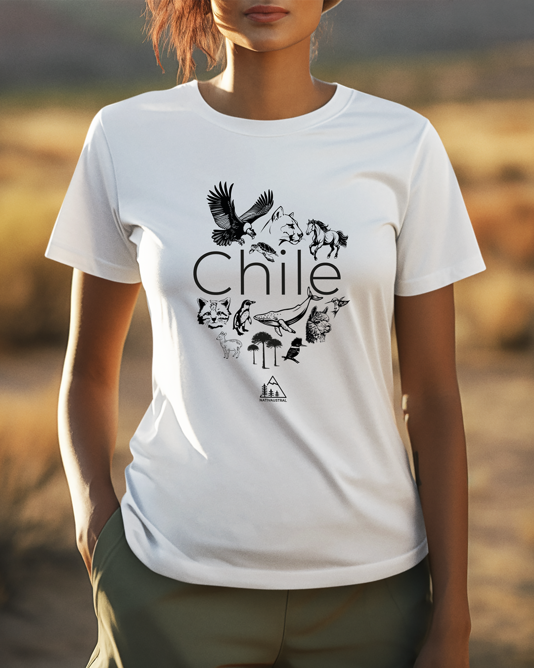 POLERA FAUNA CHILE