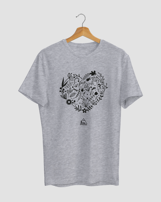 POLERA CORAZÓN DE LA NATURALEZA