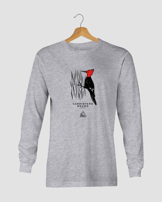 POLERA CARPINTERO NEGRO MANGA LARGA
