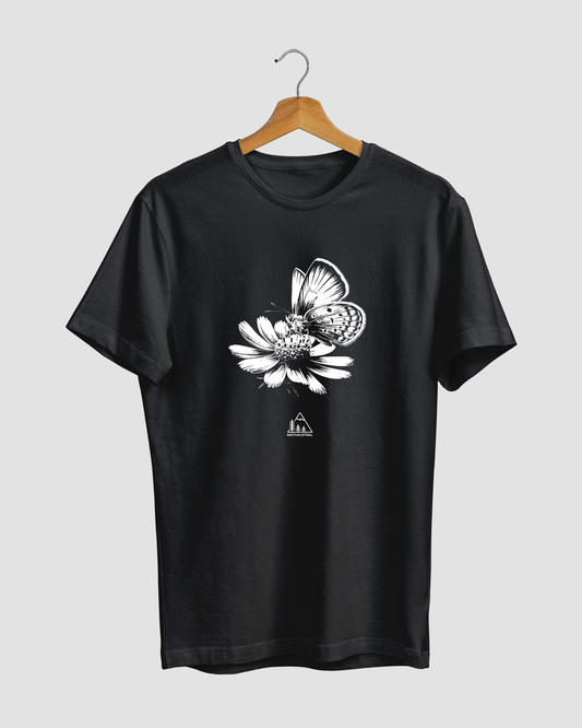 POLERA MARIPOSA EN FLOR