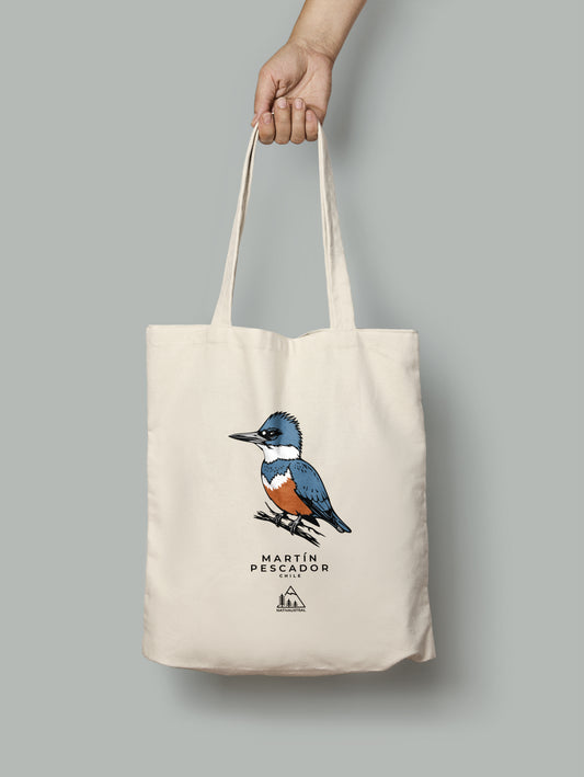 TOTEBAG MARTÍN PESCADOR COLOR